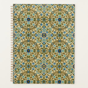 Agenda William Morris- Antigo Padrão de Videira e Flor de