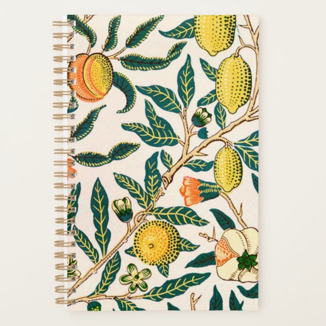 Agenda William Morris Fruta E Pomegranato (Frente)