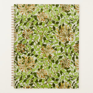 Agenda William Morris Honeysuckle Flores Verdes