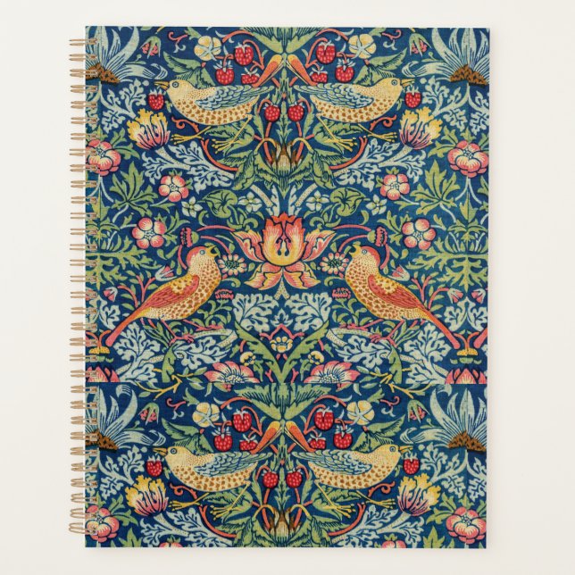 Agenda William Morris - Ladrão de Morango (Frente)