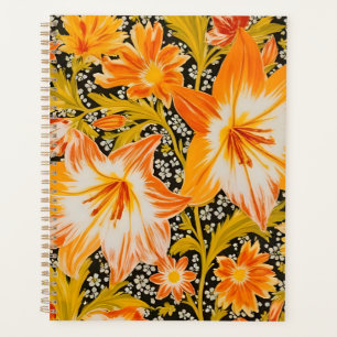 Agenda William Morris Ouro Lily Vintage Pré-Raphaelite