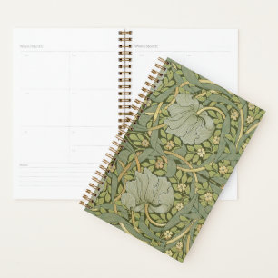 Agenda William Morris Pimpernel Vintage Pattern