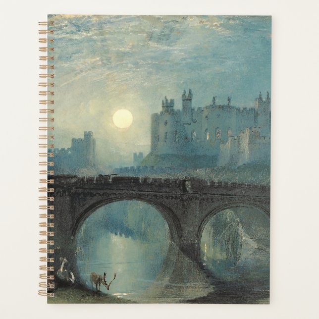 Agenda William Turner Alnwick Castle (Frente)