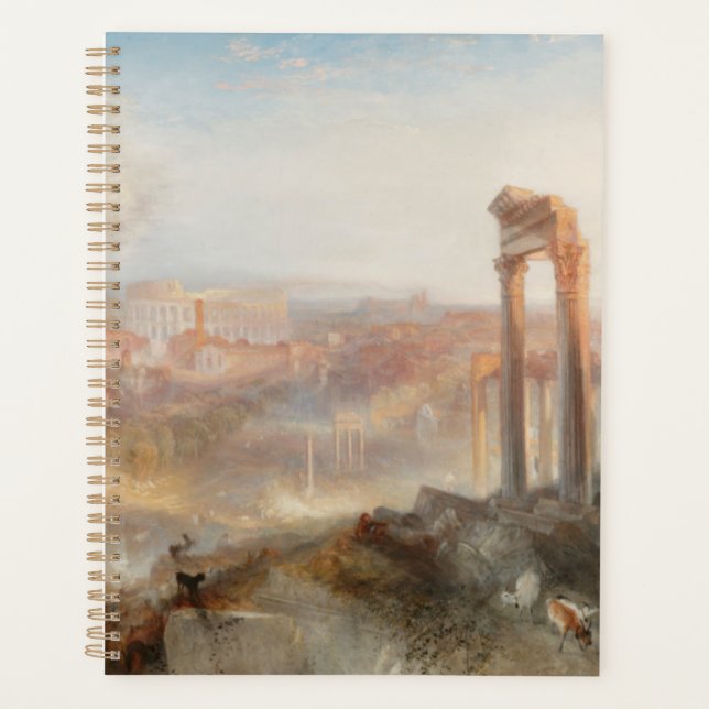 Agenda William Turner British - Modern Roma-Campo Vaccino (Frente)