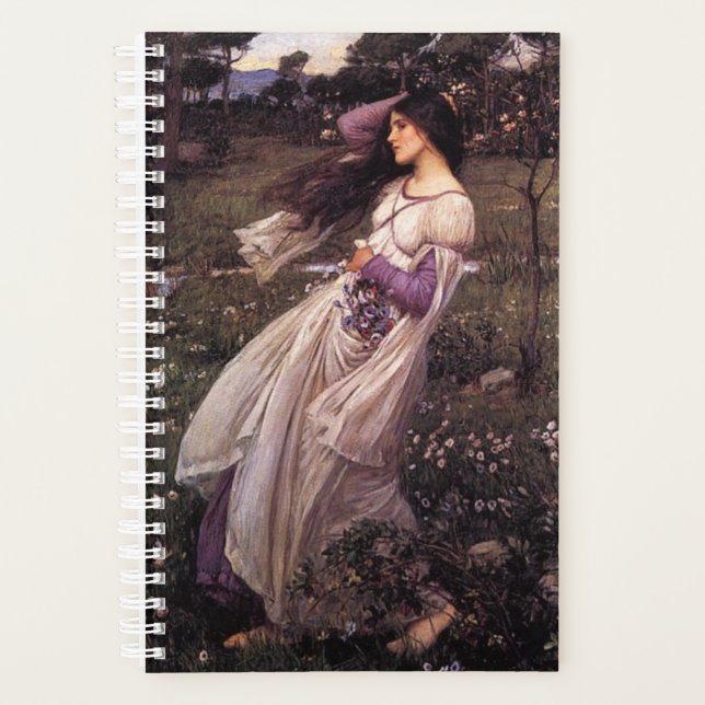 Agenda Windflower-by John William Waterhouse, 1902 (Frente)