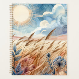 Agenda Windy Day Rustic Boho Mountain Prairie