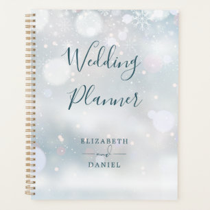 Agenda Winter Wonderland Snow Wedding