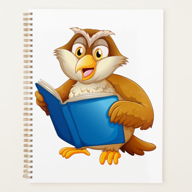 Agenda Wise Owl Reading Book (Frente)