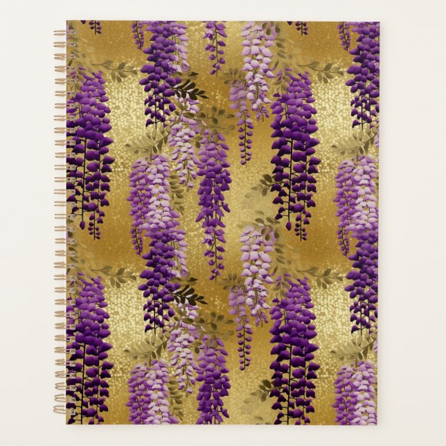 Agenda Wisteria Chiyogami Planner (Frente)