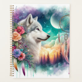 Agenda Wolf do estilo bohemiano