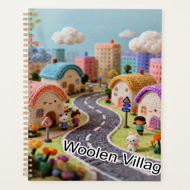 Agenda Woolen Village  (Frente)