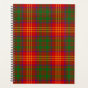 Agenda Xadrez Escocesa Clan Burns Tartan