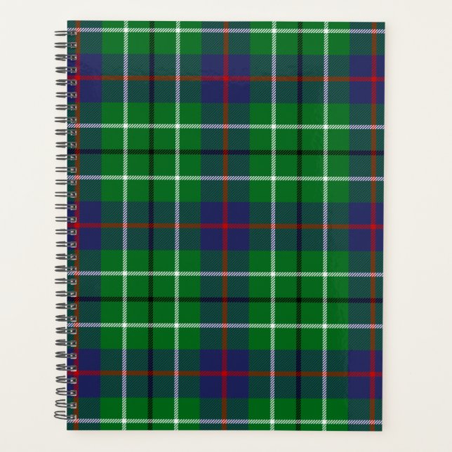 Agenda Xadrez Escocesa Clan Duncan Tartan (Frente)