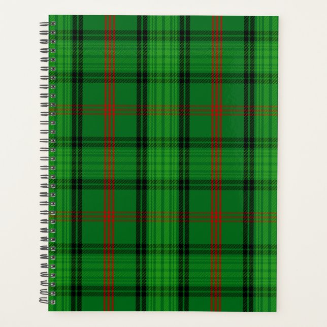 Agenda Xadrez escocesa Clan Ross Tartan (Frente)