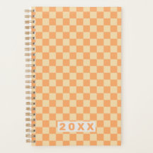 Xadrez Laranja Amarelo Retro 2026