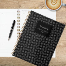 Xadrez Preto e Branco Minimalista