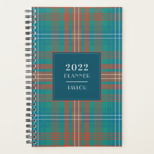 Agenda Xadrez Tartan Clan Wilson Checkered 2022