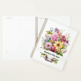 Agenda Xícara de flores: 5 de 75