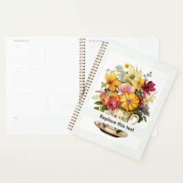 Agenda Xícara de flores: 6 de 75