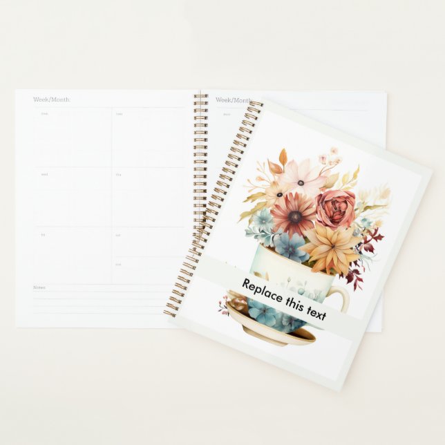 Agenda Xícara de flores: 7 de 75 (Exibição)