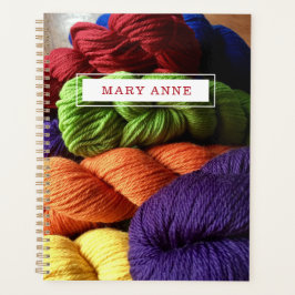 Agenda Yarn Crochet Knit Personalizado