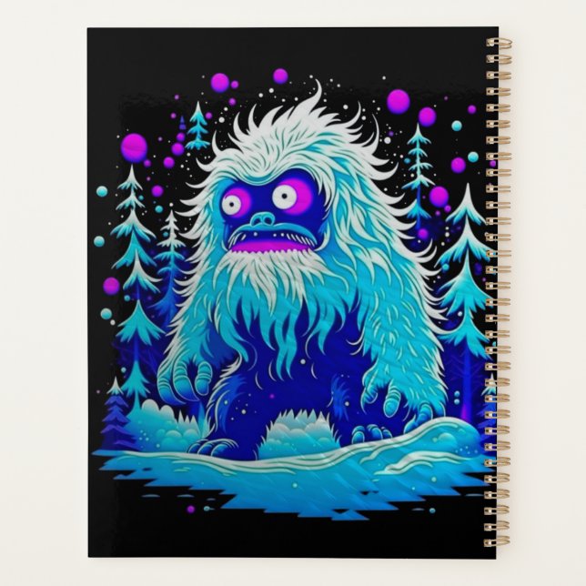 Agenda Yeti Winter Wonderland (Verso)