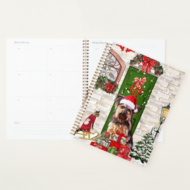 Agenda Yorkie Dog Natal (Exibição)