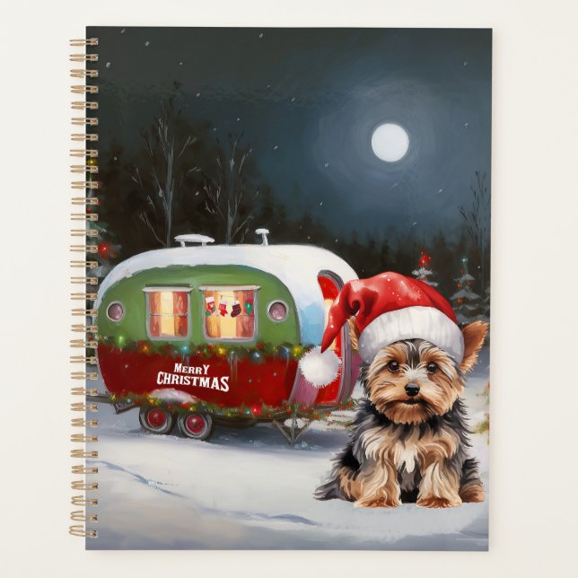 Agenda Yorkshire Terrier Caravan Aventura de Natal (Frente)