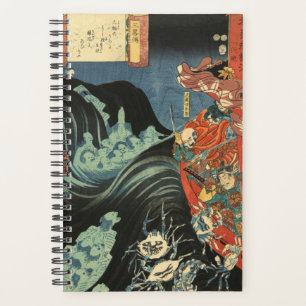Agenda Yoshitsune vs. os fantasmas do Taira: Ukiyo-e japo