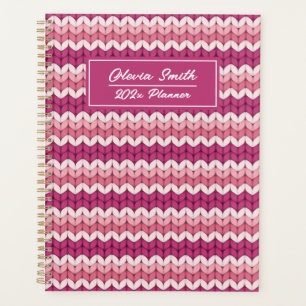Agenda Zag rosa rosa com mancha