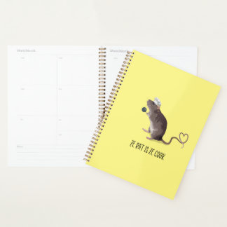 Agenda Ze Rat é Ze Cook - Ratouille inspirado