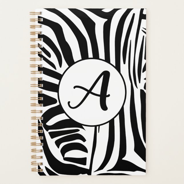 Agenda Zebra Pattern (Frente)