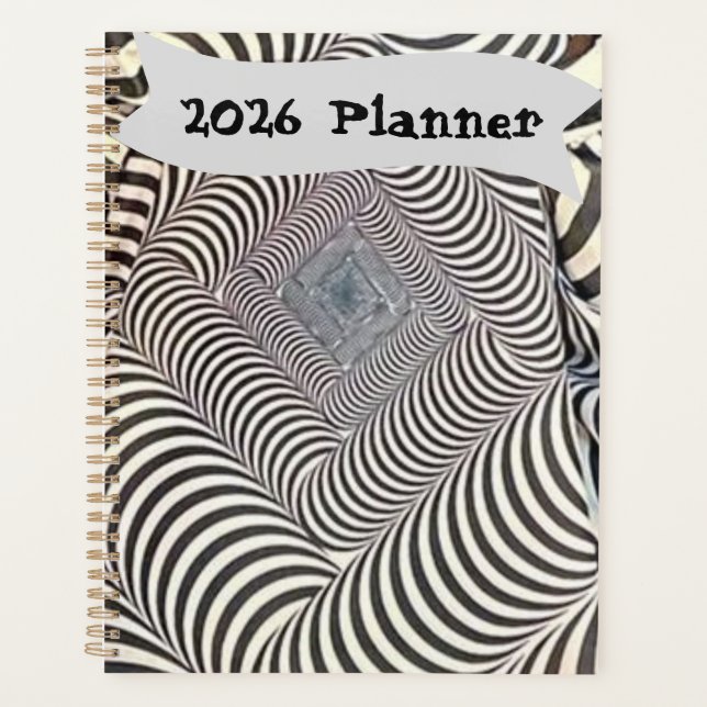 Agenda Zebra Print 2026  (Frente)