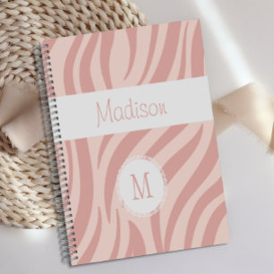 Agenda Zebra Rosa Menino, Tendência de Impressão em Ani