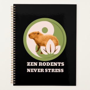 Agenda Zen Rodents Nunca Stress Capybara