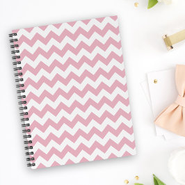 Agenda Zigzag Rosa, Chevron Rosa, Padrão Geométrico