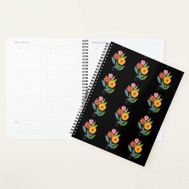 Agenda Zinnia Flor de Flor Selvagem (Exibição)