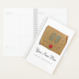 Agenda Zodiac - Pisces - Personalized Day Planner
