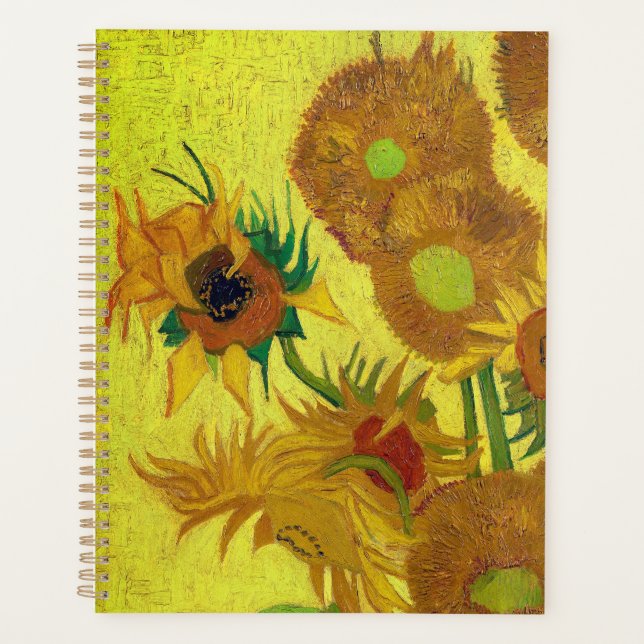 Agenda Zonnebloemen (Van Gogh) (Frente)