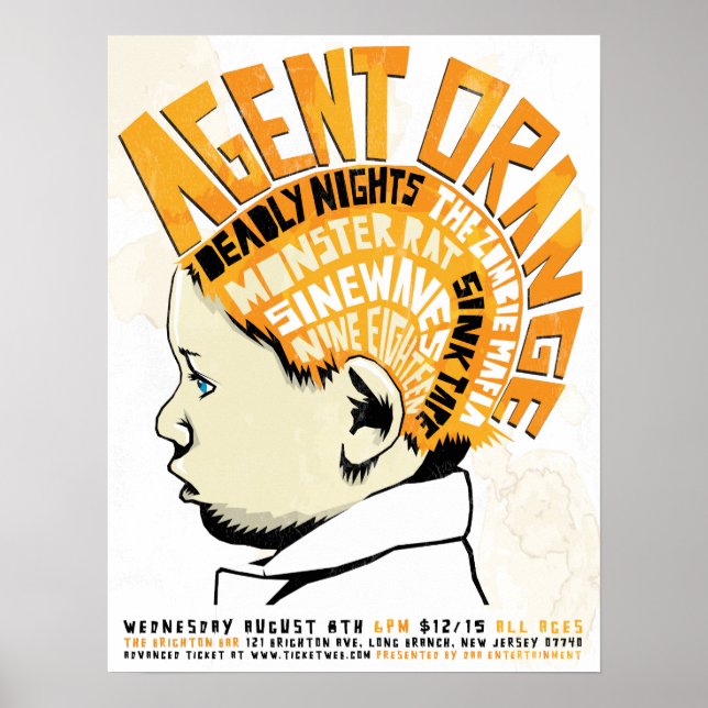 Agent Orange Poster (Frente)