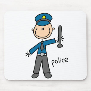 Agente da polícia Mousepad