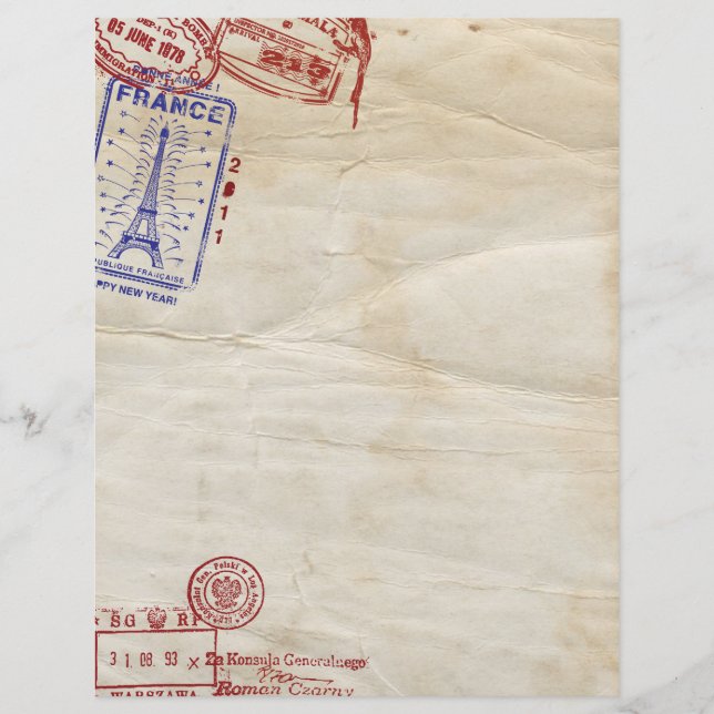 Agente de viagem / Folheto de Agência de Viagem (Frente)