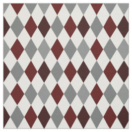 Aggie Maroon & Cinza Argyle Tecido