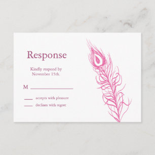 Agite seu Penas da Cauda RSVP 1 (fuchsia)