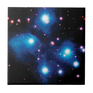 Aglomerado Estelar Plêiades Messier 45 Foto Espaci