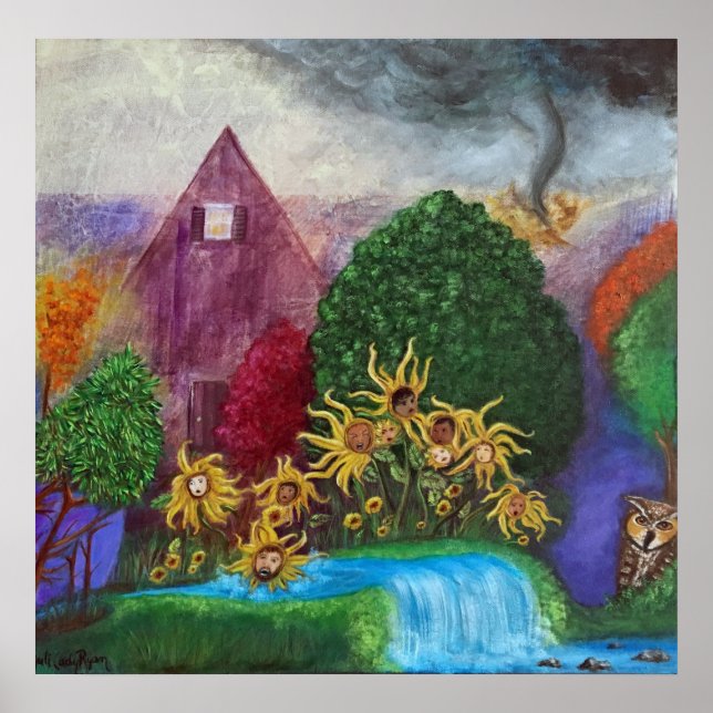 Agonia Enterrada Poster (Frente)