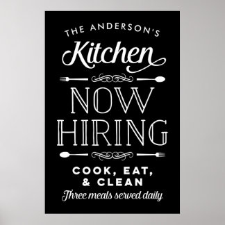 Agora, Contratando Impressão de cozinha personaliz