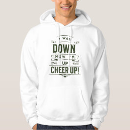 AGORA ESTOU EM CIMA - PULLOVER COM CAPUZ PARA HOME