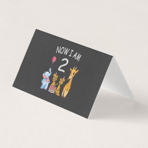 Agora tenho 2 anos de segundo aniversário no Zoo B