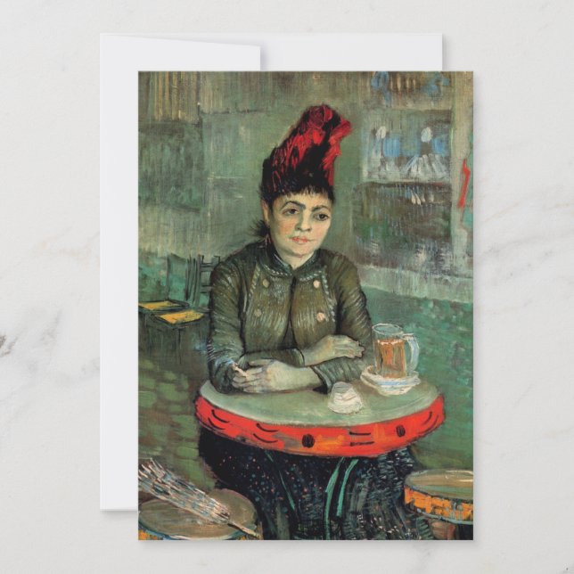 Agostina Segatori, Cafe du Tambourin por Van Gogh (Frente)